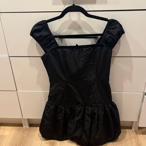 Wayf Black Mini Dress